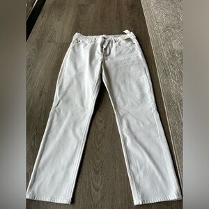 GAP Vintage Slim White Jeans